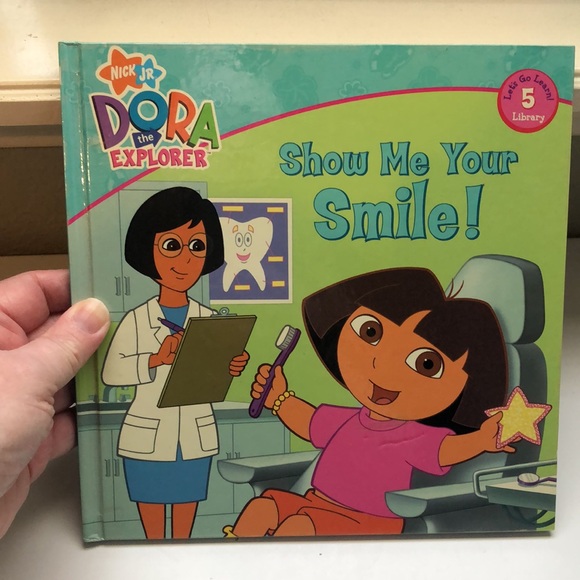 Set of 2 Nick Jr Dora The Explorer Hardcover Children’s Reading Story Books - Picture 7 of 9